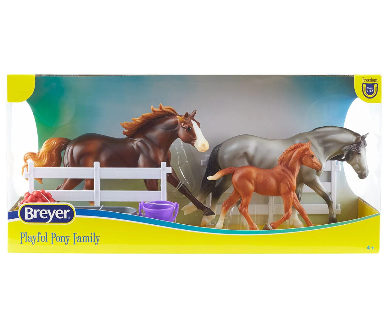 Breyer Playful Pony Horse Family 10229