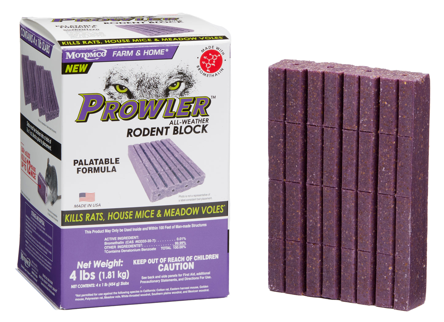 Prowler All-Weather Rodent Block 4lbs