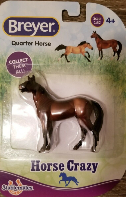 Breyer Stablemate Horse Crazy Collection Quarter Horse #97244