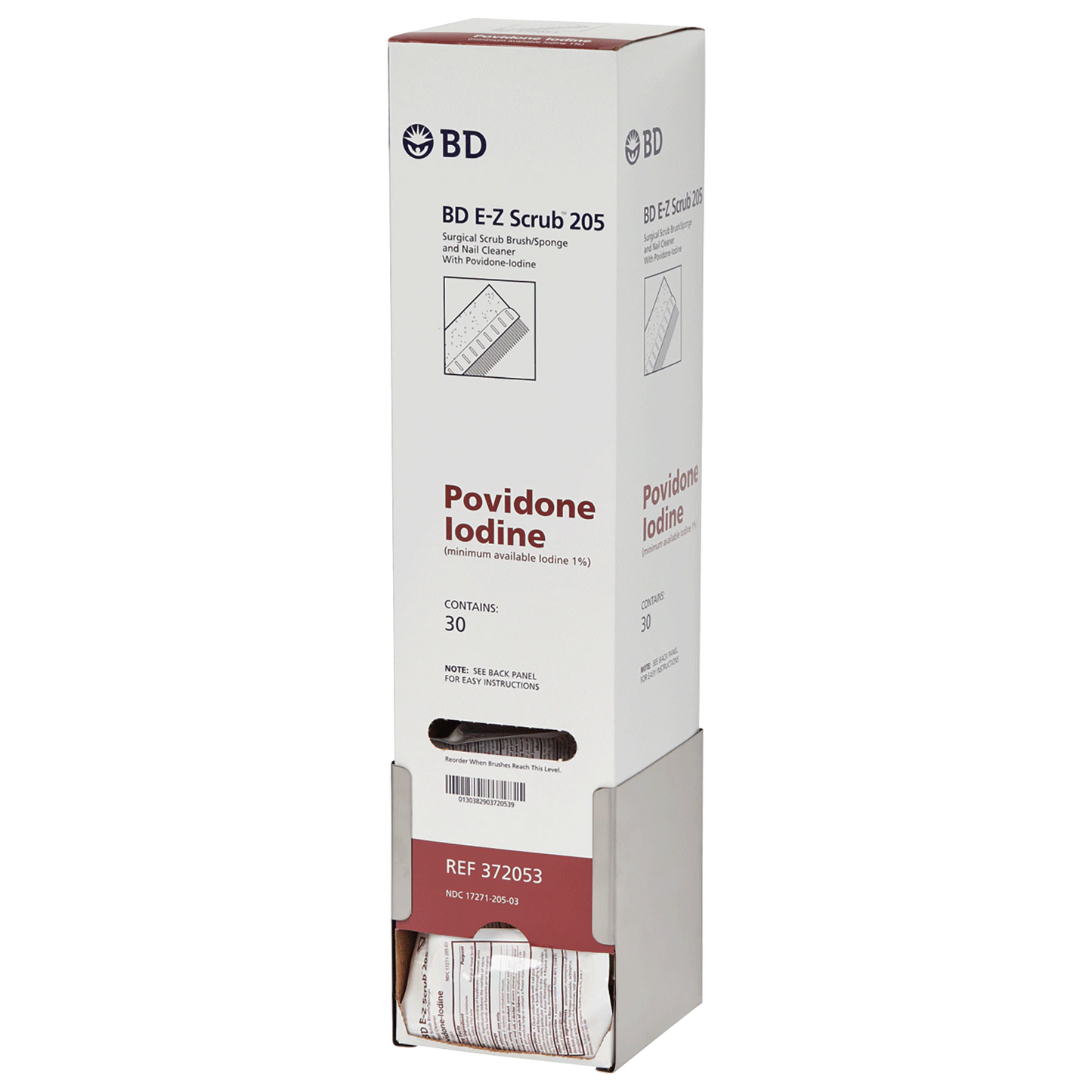 E-Z Scrub Brush with Povidone Iodine