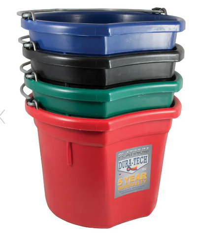 Dura-Tech® Platinum Flatback 20 Quart Bucket