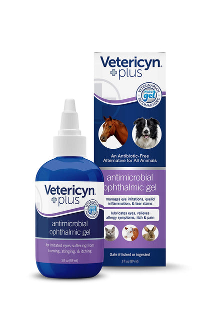 Vetericyn Plus Antimicrobial Ophthalmic Gel - 3 Ounces