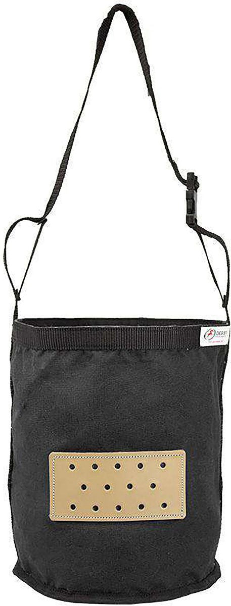 Derby Originals Leather Vented Canvas Horse Feed Bag