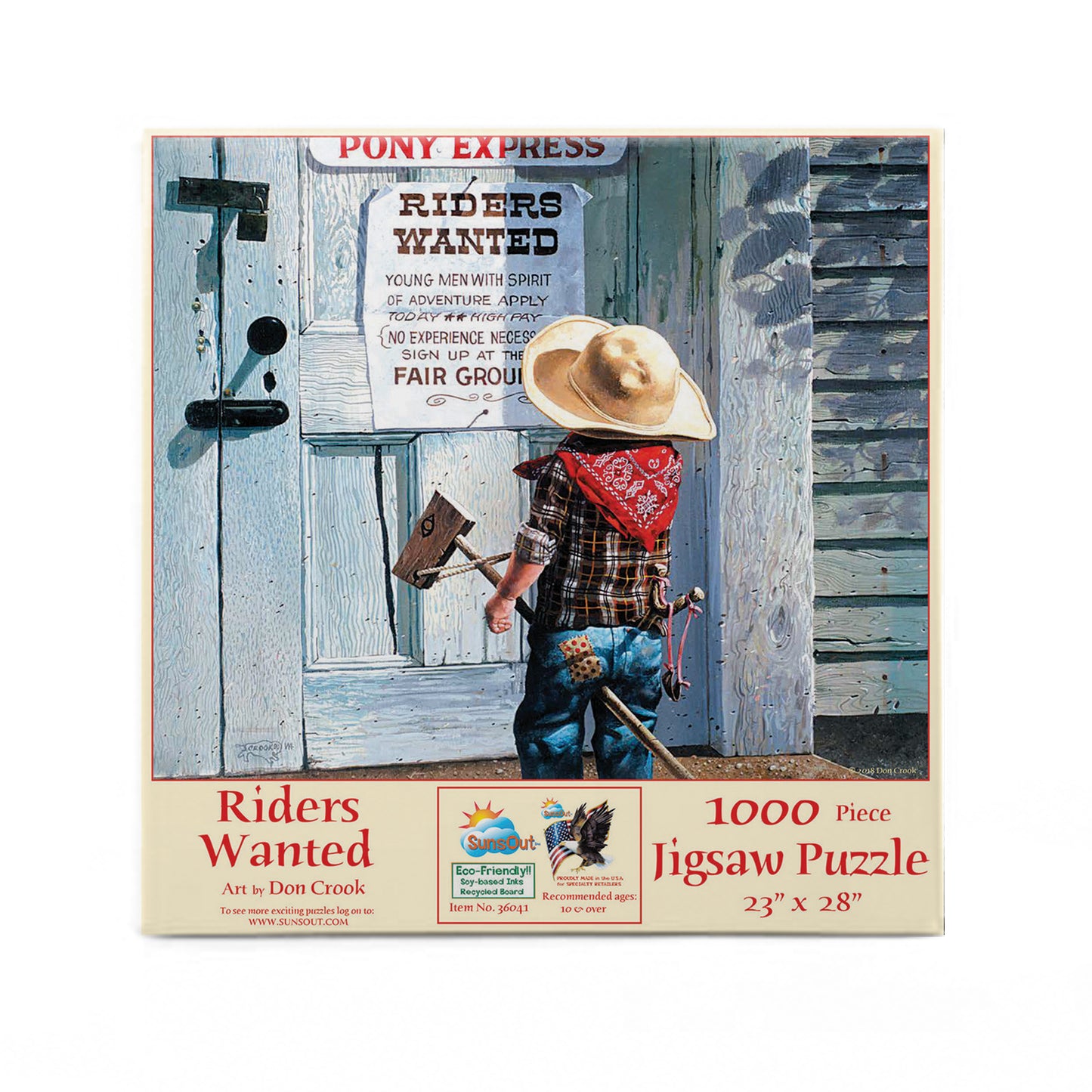 "Riders Wanted" 1,000 Piece Puzzle