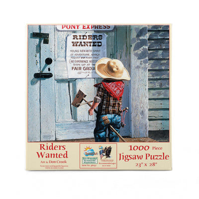 "Riders Wanted" 1,000 Piece Puzzle
