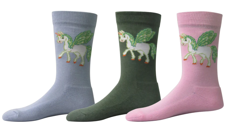 Tuffrider - Unicorn Kids Socks (Multiple Colors Available)