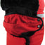 Reflective Strip Trapper With Mask & Neck Wamer: RED