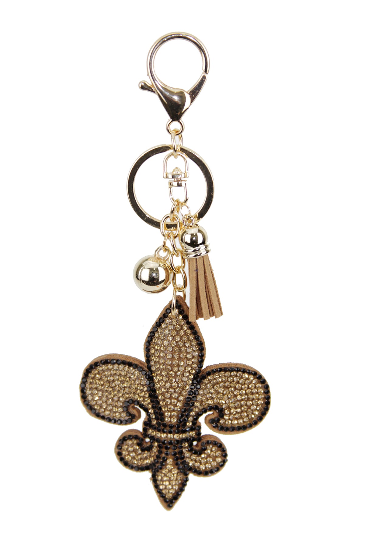 RHINESTONE KEY CHAIN