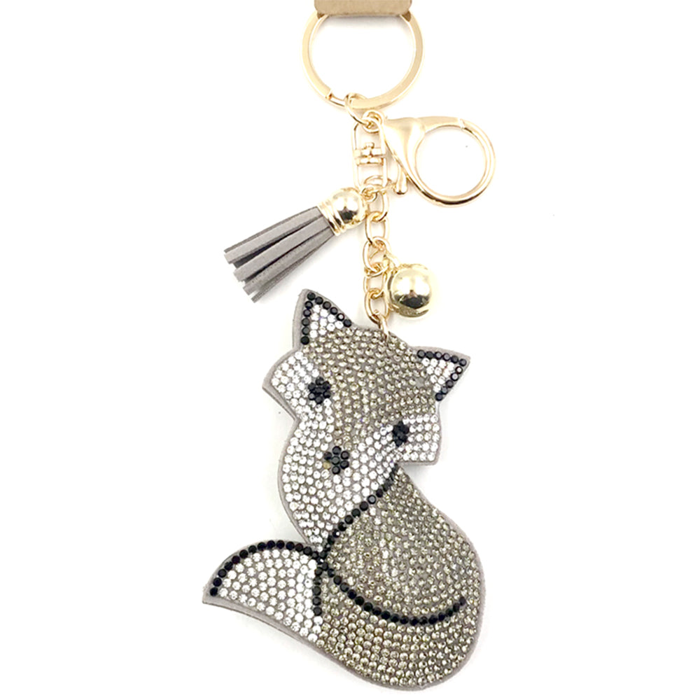 RHINESTONE KEY CHAIN