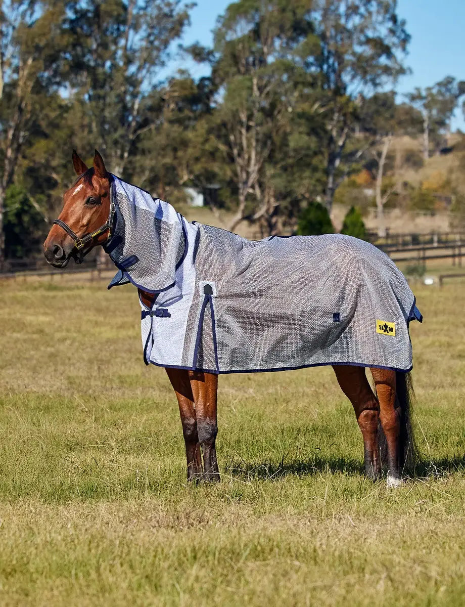 Saxon Mesh Combo Neck Fly Sheet