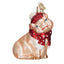 Snowy Pig Ornament