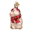Snowy Pig Ornament