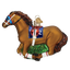 Racehorse Ornament