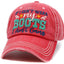 Boots Washed Vintage Ballcap: Hot Pink