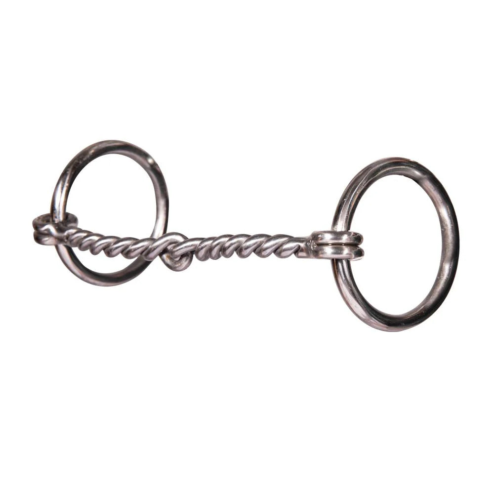 Pony Bit Twisted Single Wire Bradoon – 4-1/2″ x 1-1/2″