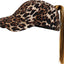 Classic Smooth Cotton Ponytail Ballcap: Leopard