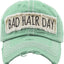 Bad Hair Day Washed Vintage Ball Cap (Purple)