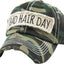 Bad Hair Day Washed Vintage Ball Cap (Purple)