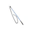 Training Stick - 48" stick, 5-1/2' drop & 6" Leather popper
