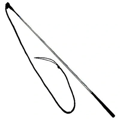 Training Stick - 48" stick, 5-1/2' drop & 6" Leather popper