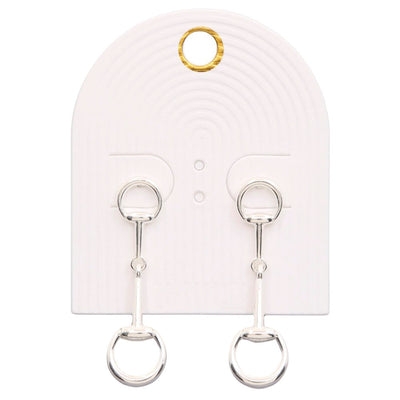 Horsebit Dangle Earrings