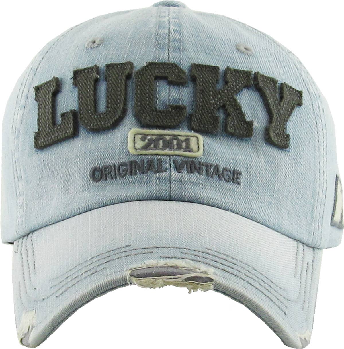 Lucky Vintage Ballcap | KBETHOS: Light Denim
