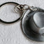 Cowboy Hat Metal Keychain