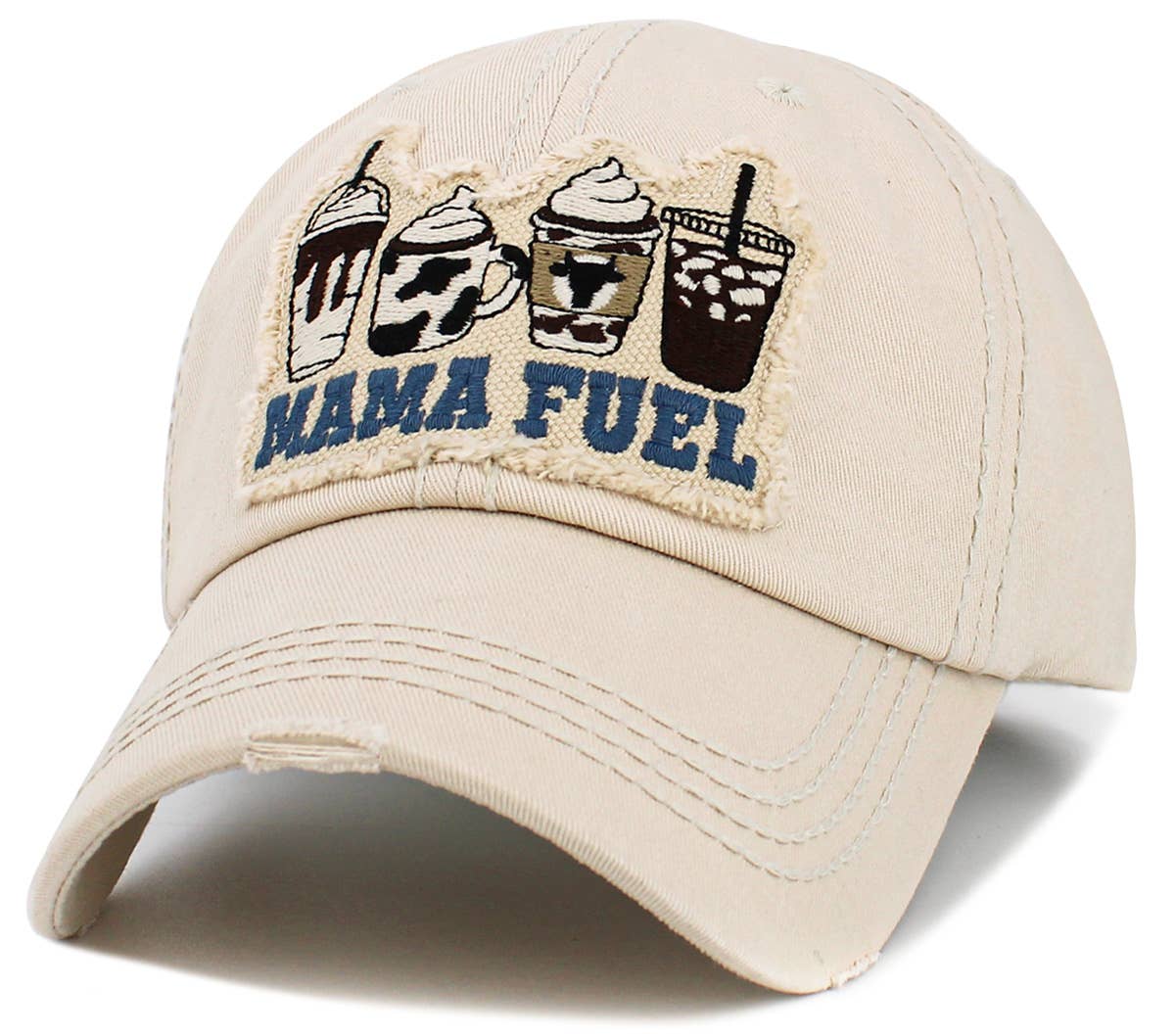 Mama Fuel Vintage Ballcap (Light Pink)