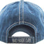 Bad Hair Day Washed Vintage Ball Cap (Purple)
