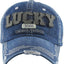 Lucky Vintage Ballcap | KBETHOS: Medium Denim
