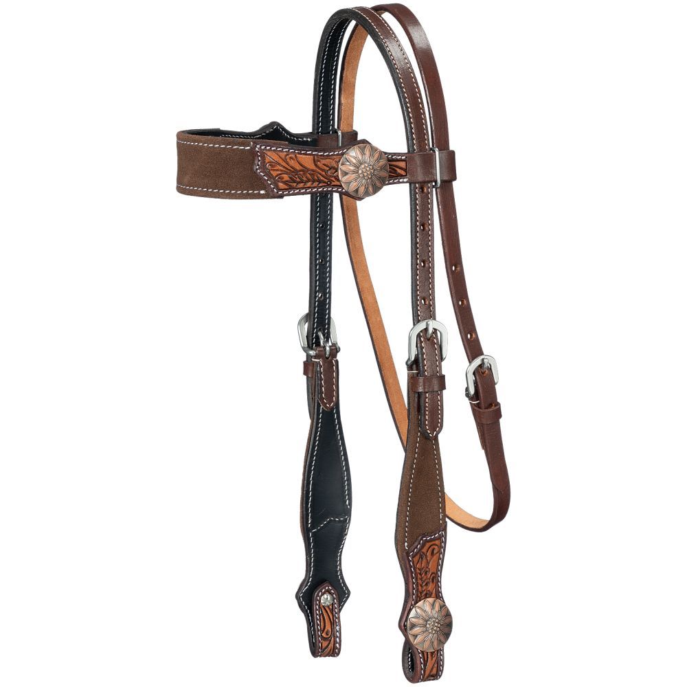 Pony Laramie Headstall (Brown)