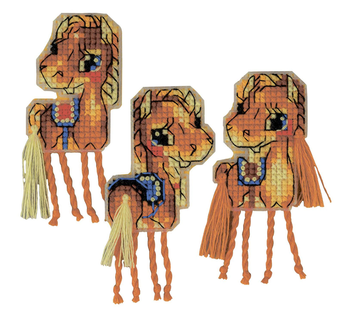 Magnets Horses Counted Cross Stitch Kit by Riolis R2294AC