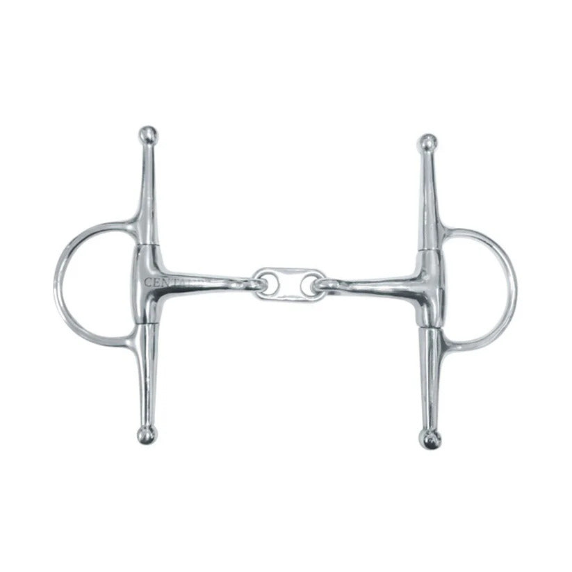 Centaur French Link Eggbutt Full Cheek Bit