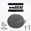Vulture Gray Elastic Shoe Lace