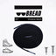 Shadow Black Elastic Shoe Laces