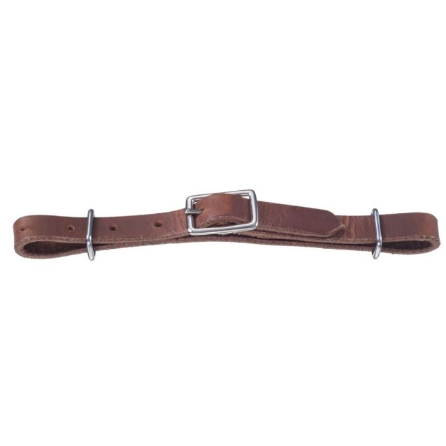 TOUGH1 HARNESS LEATHER CURB STRAP