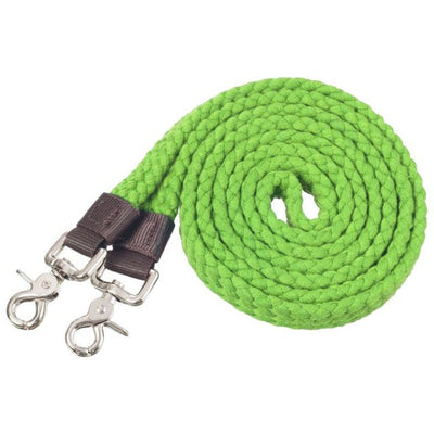 Tough1 Pro Flat Cotton Roping Reins