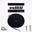 Shadow Black Elastic Shoe Laces