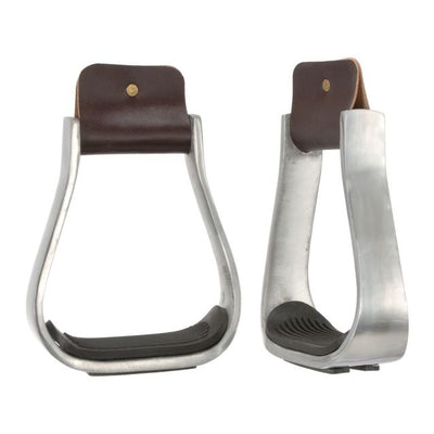 Tough 1 - Aluminum Stirrups with Rubber Pad