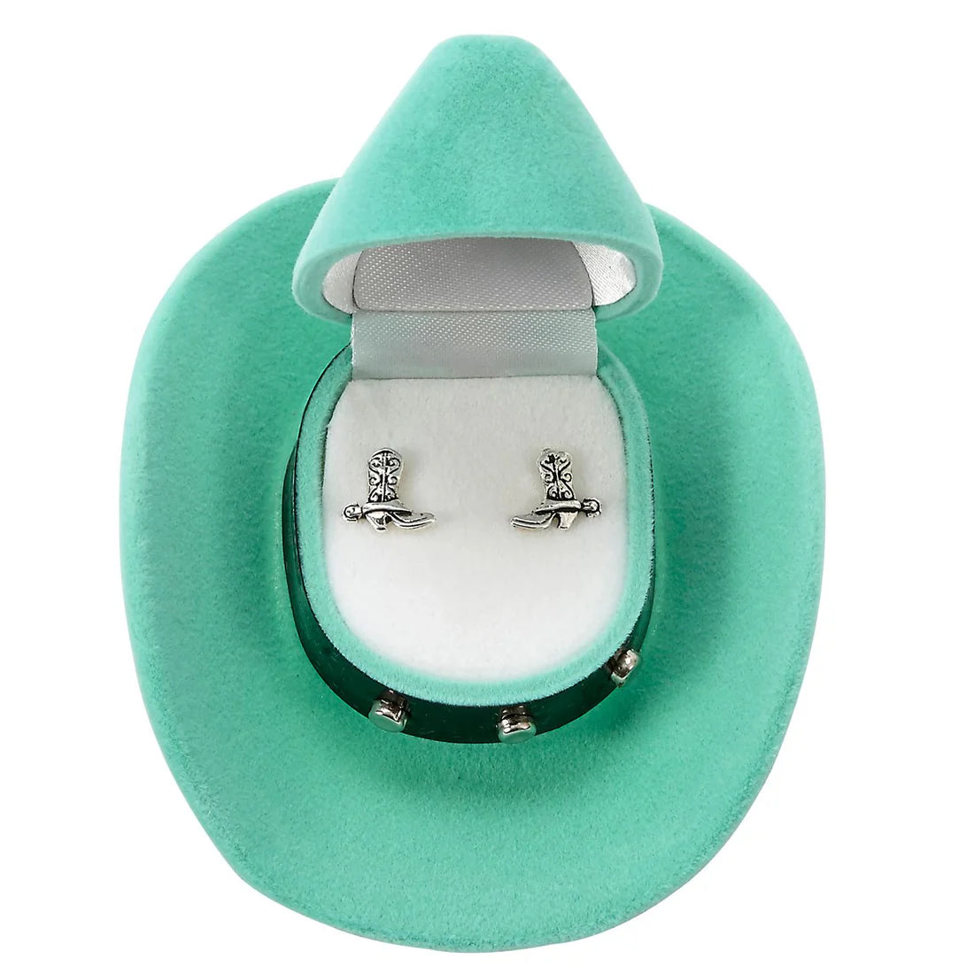 Barrel Racer Necklace with Colorful Cowboy Hat Giftbox