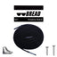 Shadow Black Elastic Shoe Laces