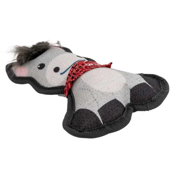 Wrangler Donkey Squeak Dog Toy