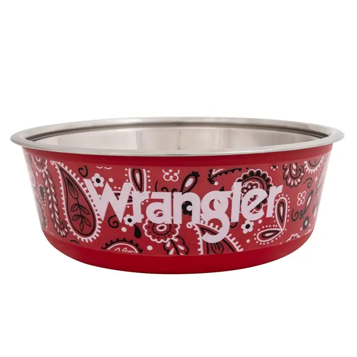 Wrangler Stainless Steel Pet Bowl