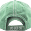 Bad Hair Day Washed Vintage Ball Cap (Purple)
