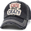 Cute But Crazy Vintage Ballcap: Turquoise