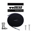 Shadow Black Elastic Shoe Laces