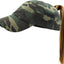 Classic Smooth Cotton Ponytail Ballcap: Camo