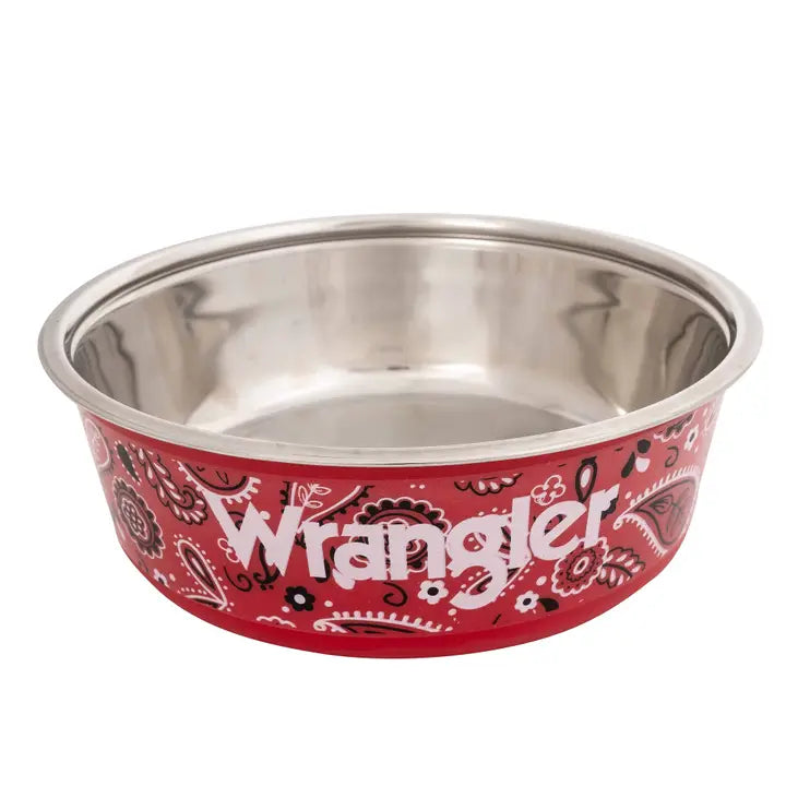 Wrangler Stainless Steel Pet Bowl
