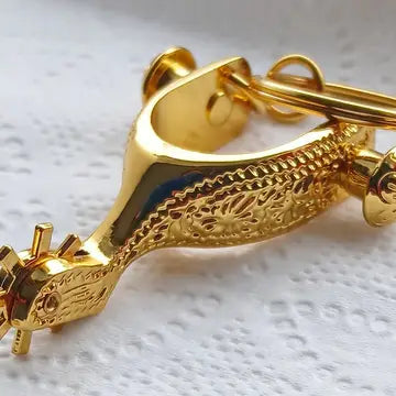 Fancy Western Spur Keychain