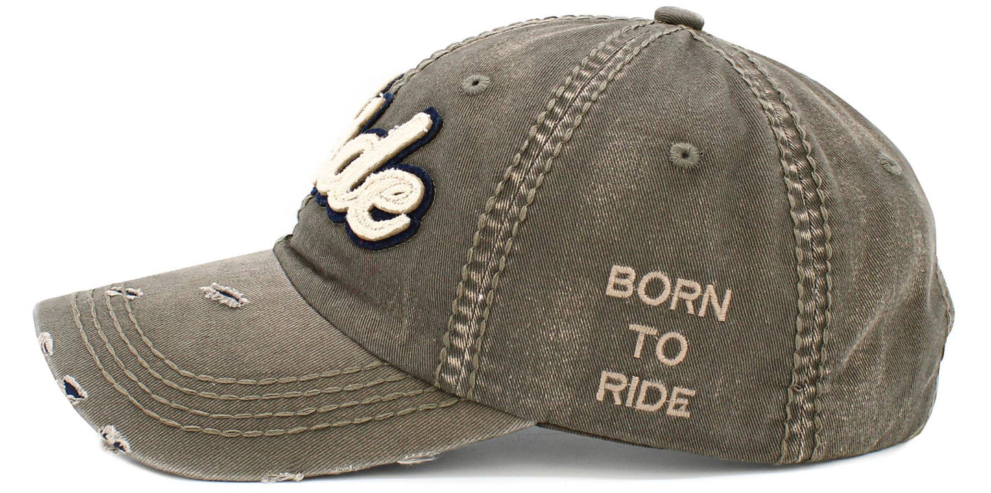 Ride Vintage Ballcap | KBETHOS: OLV
